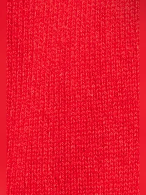 Farm Rio Wool & Cashmere Blend Red Heartful Knit Cardigan thumbnail 5