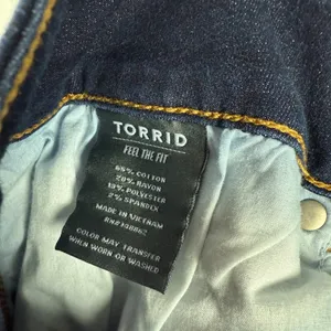 Super Soft Jegging Jeans Dark Wash Hi-Rise Plus Size 22S 22 SHORT EUC thumbnail 10