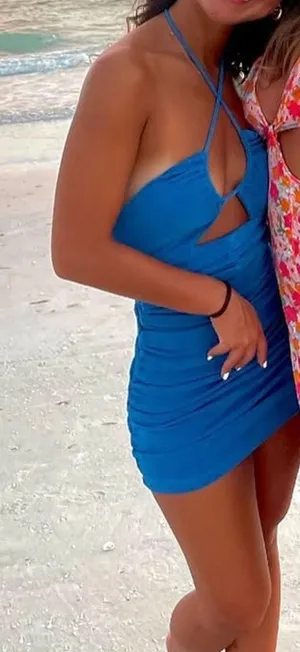 Beginning Boutique Dress Mini Body Con Blue thumbnail 1