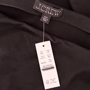 NWT!! J. CREW Stretch Cotton Blend Off the Shoulder Top Solid Black XXS XX-Small thumbnail 12