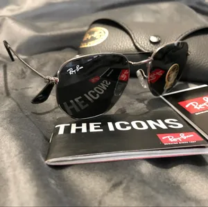 Ray Ban Hexagonal Black Sunglasses RB3548 thumbnail 8