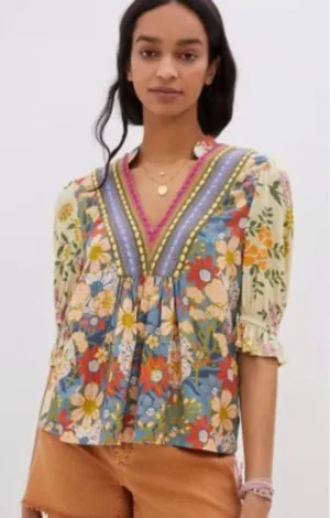 Anthropologie Bl-nk Stephanie Top thumbnail 1