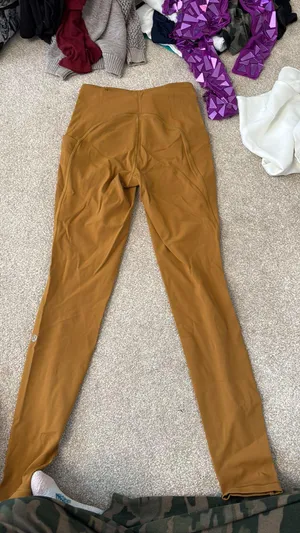 Lululemon Swift Speed Gold Leggings thumbnail 1
