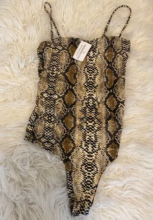 Snakeskin Bodysuit thumbnail 2
