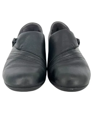 Dansko Franny Black Leather Slip-On Comfort Shoes Size EU 39 US 8.5-9 thumbnail 3