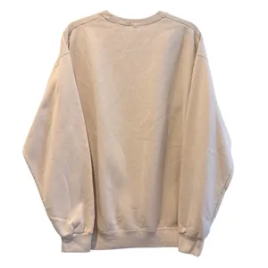 Womens "Hello Pumpkin" Crewneck Sweatshirt Long Sleeve Beige Graphic Fall Size L thumbnail 3