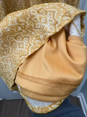 Wonderly size 1X yellow and orange boho pants thumbnail 5