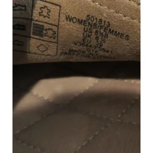 Lands’ End Tan Suede Penny Loafers Women’s 8.5 Classic Slip‑On Pre‑Owned thumbnail 6