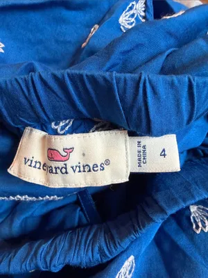 VINEYARD VINES embroidered strapless dress thumbnail 5