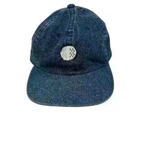 Imperial Vintage Denim‎ Baseball Cap Blue Golf Embroidered Unisex Hat thumbnail 4