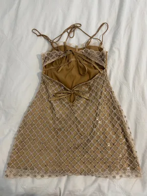 For Love & Lemons Dazzle Me Slip Dress thumbnail 4