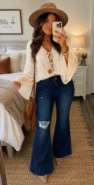 Buckle Hidden Jeans thumbnail 1
