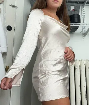 Princess Polly Star Power Mini Dress Champagne thumbnail 6