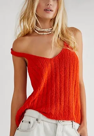 Free People Afterglow Knit Tank thumbnail 1