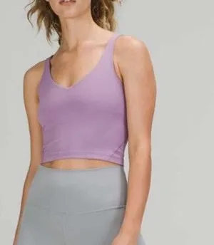 Lululemon Align Crop Tank Top Wisteria Purple thumbnail 1