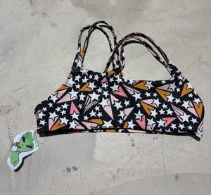Jolyn NWT fendrick’s suit top swim bikini large starlight thumbnail 1