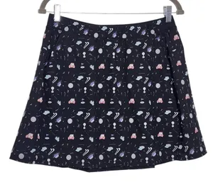 Kyodan Black Golf Skirt Size Medium Golf Print Skirt thumbnail 1