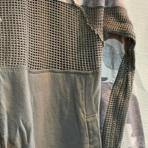Mystree Camouflage and Mesh Panel Zip-Up Hoodie thumbnail 10