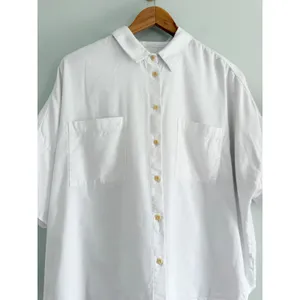 Madewell | White Cotton Courier Oversized Button-Down Shirt | Sz XXL thumbnail 5