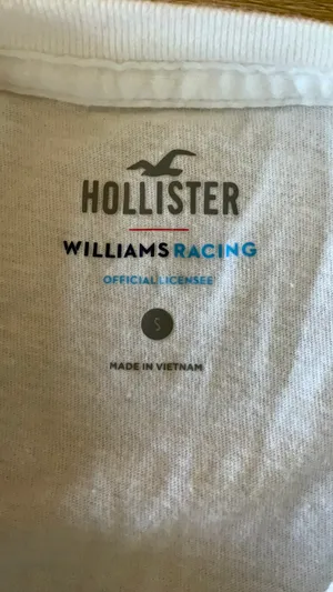 Hollister Williams Racing Baby Tee thumbnail 3