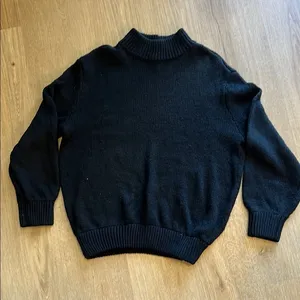 Aerie Black Sweater Size Medium thumbnail 1