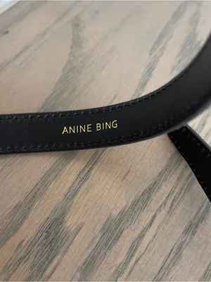 Anine Bing Nicola Link Belt in Leopard NWT thumbnail 5