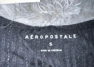 Aeropostale Black Long Sleeve Top thumbnail 4