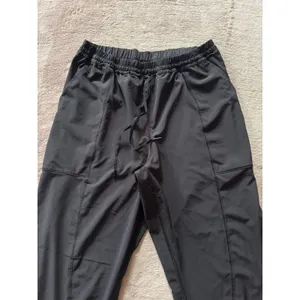 Lululemon Women's Final Play Loose‎ Fit Cropped Yoga Pants Black Size 10 thumbnail 2
