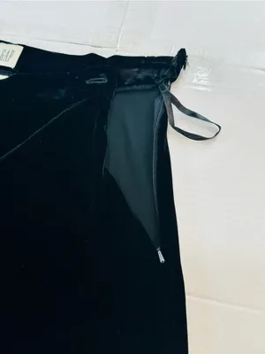 GAP Black Skater Wrap Skirt thumbnail 7