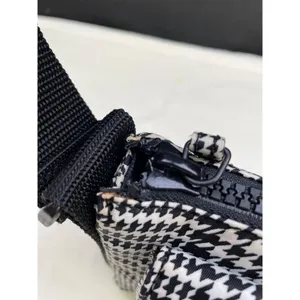 Lauren Ralph Lauren Women's Houndstooth Shoulder Bag Hand Bag SKU 6136 thumbnail 7
