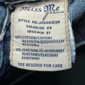 Miss Me Jeans Women 31 Easy Boot DK29 Rhinestone Embellished Flap Pockets JES463 thumbnail 4