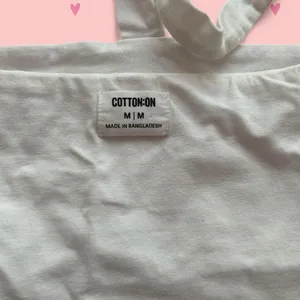 White crop top with criss cross straps thumbnail 8