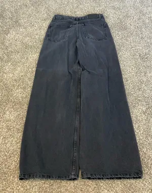 High-Waisted Wide-Leg Pull & Bear Jeans thumbnail 2