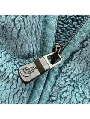 The North Face Women’s Sherpa Quarter Zip Fleece Pullover Teal Blue Gorpcore L thumbnail 5