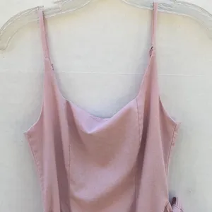 Princess Polly Womens Size 2 cottage hill pink wrap front mini dress thumbnail 4