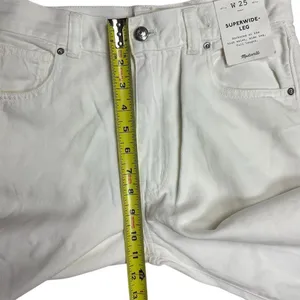 Madewell Women's White Flare & Wide Leg Jeans thumbnail 12