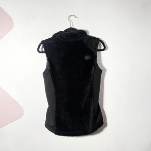 The North Face Osito Fleece Vest Women's Small Black Full Zip thumbnail 2