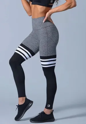 Bombshell Sportswear Scrunch Thigh Highs Athletic‎ Leggings Women’s Sz Medium thumbnail 1