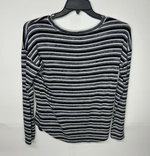 American Eagle Outfitters Soft & Sexy Plush V-Neck Striped Shirt Women's Medium￼ thumbnail 6