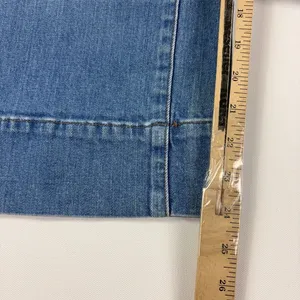 Madewell Wide-Leg Crop Jeans Womens 23 Blue Light Wash High Rise Stretch Denim thumbnail 4