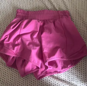 Pink Lululemon Hotty Hot Shorts  thumbnail 1