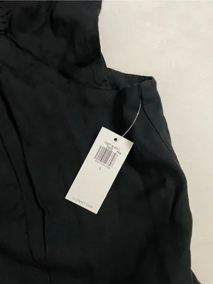 Old Navy NWT Black Wide-Leg Jumpsuit with Pockets & Flutter Sleeves Size L thumbnail 6