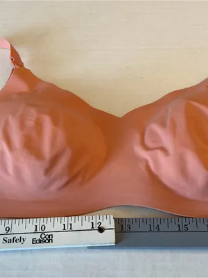 Knix Seamless Wireless Nursing Bra in Terracotta size 4 thumbnail 5