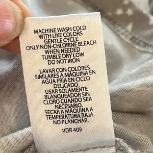 Eddie Bauer Star Print Pajama Set Tank & Pants Small Constellations thumbnail 10