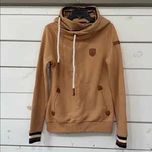 Wanakome Serita Hooded Sweatshirt Hazelnut Small thumbnail 3