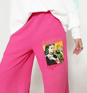 Boys Lie - Pink Don’t Say It Darling Pants thumbnail 1