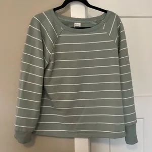 Stars Above Green Striped Sweatshirt thumbnail 1