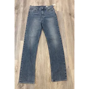 Gap 90s Straight High Rise‎ Jeans 29/8 Tall Medium Wash Blue Denim NWT thumbnail 2