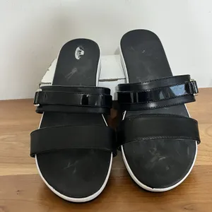 Dr.‎ Scholl's Womens Black Natalia Lightweight Slides Comfort Sandals Size 8 thumbnail 3