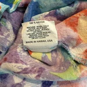 VTG‎ Jams World Tank Top Small 50 Years Calypso Artsy Made in Hawaii Tropical thumbnail 7